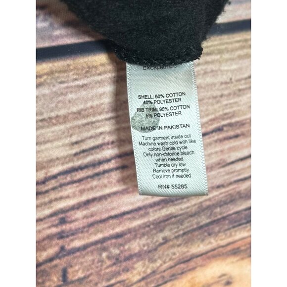 Express "Boss Lady" Womens Black Pockets Sweatshirt Small - Picture 5 of 6